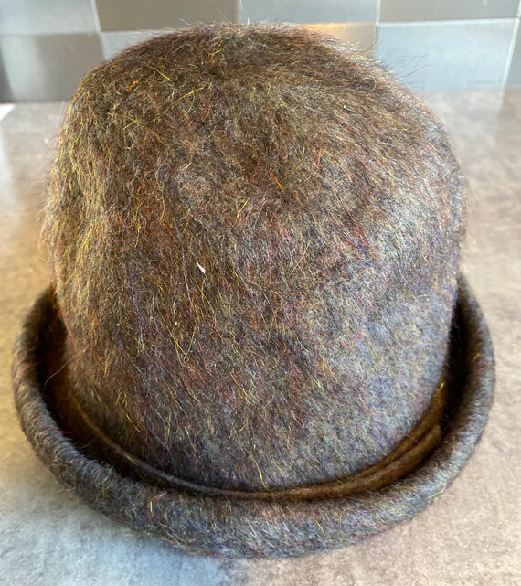 Vintage Henry Pollack Heather Mist Wool Hat - image 3