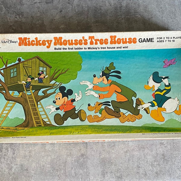 1976 Walt Disney’s Mickey Mouse’s Tree House