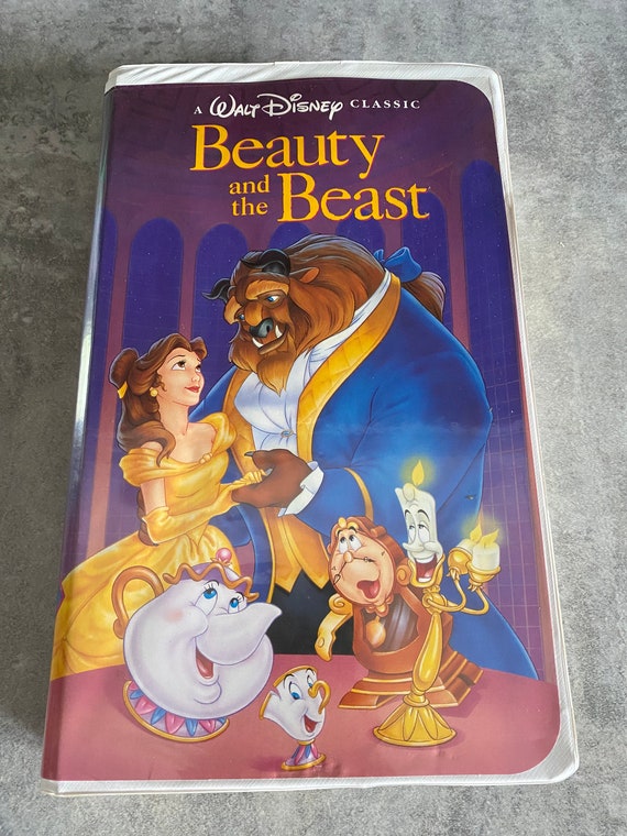Vintage Beauty and the Beast VHS Tape Gem