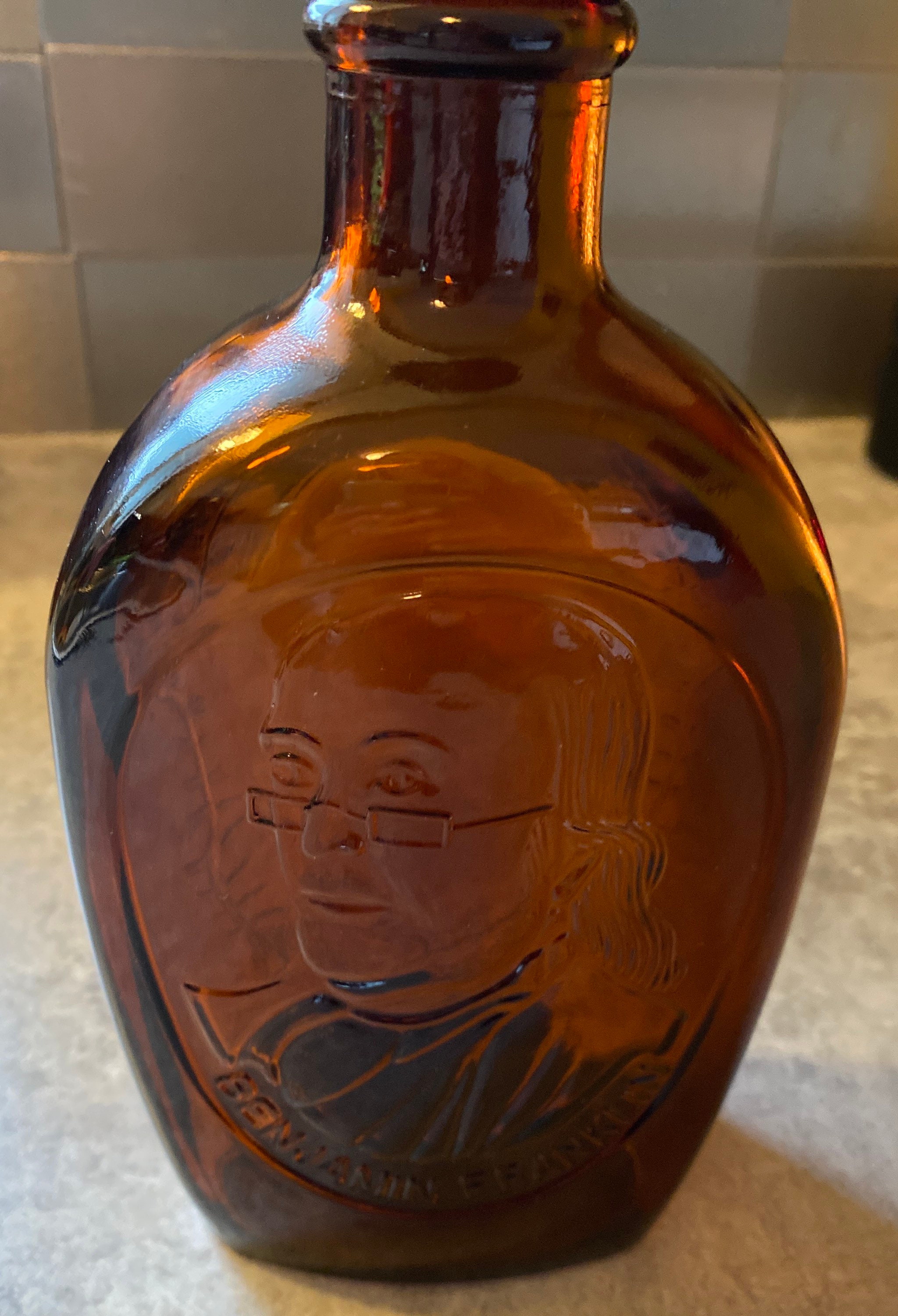 Vintage Log Cabin Syrup Bottle Featuring Benjamin Franklin Etsy UK vintage-log-cabin-syrup-bottle-featuring-benjamin-franklin-etsy-uk