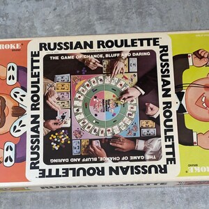 Russian Roulette Board Game 