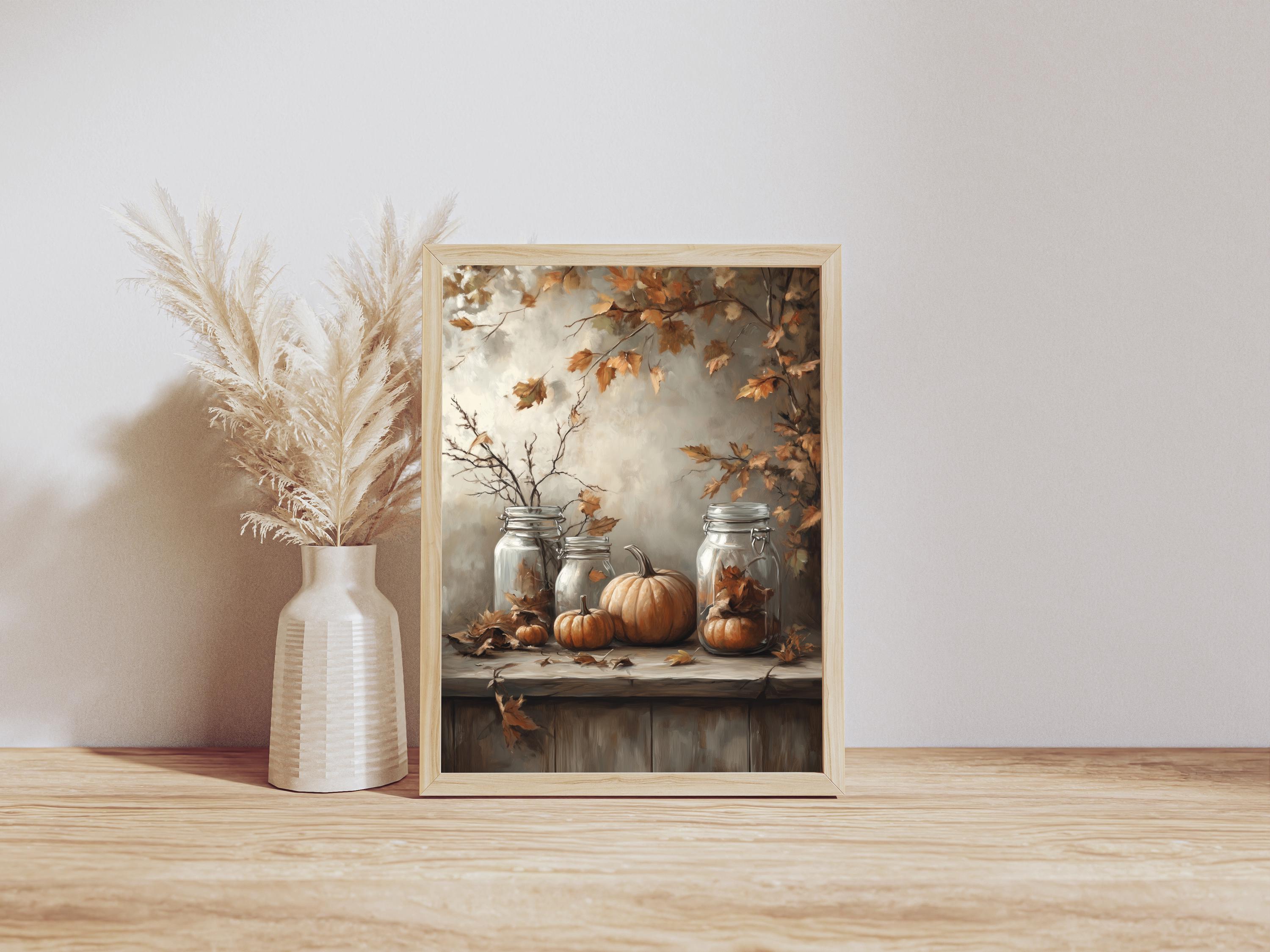 art gallery for kitchen art prints digital download... Autumn Kitchen Art Printout Printable Wall Art Vintage Art Prints ...