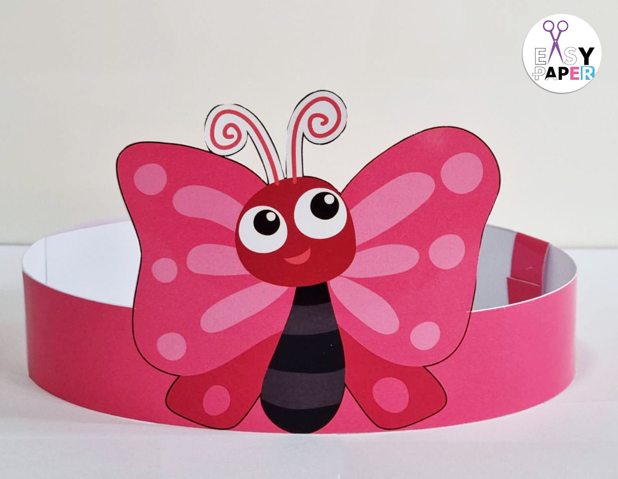 Animal Printable Paper Crown | Crown Template | Animal Headband ...