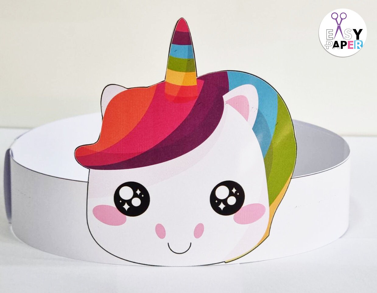 Animal Printable Paper Crown | Crown Template | Animal Headband ...