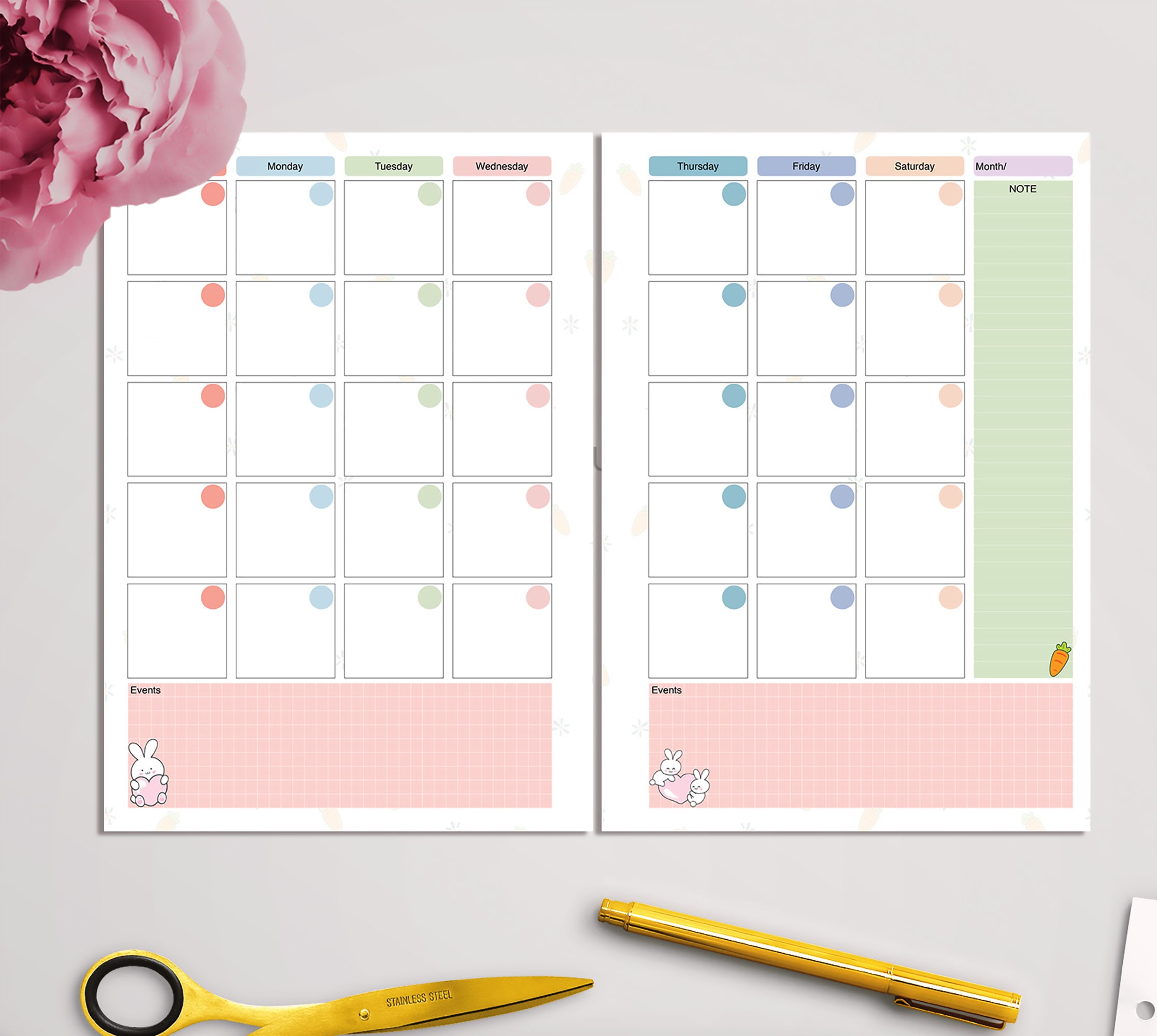 Printable Happy Planner, Planner Inserts, Planner Budget, PRINTABLE ...