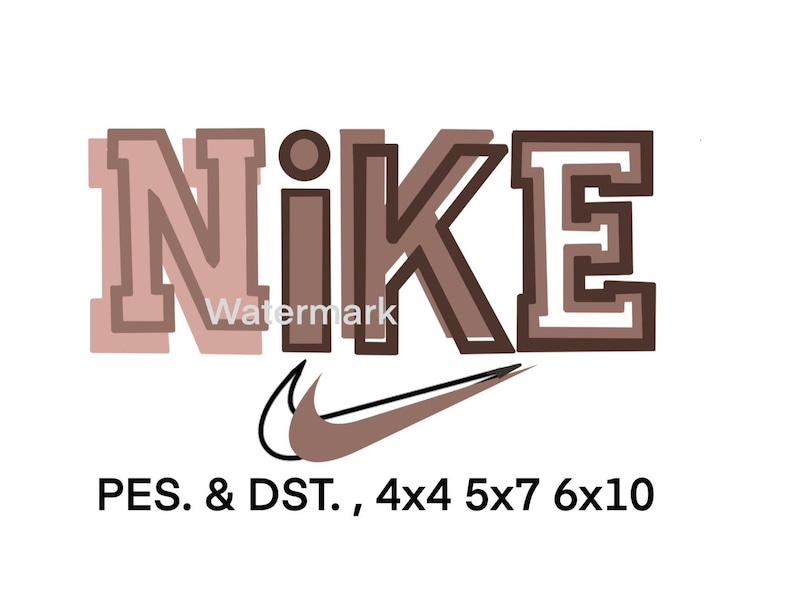 N1ke Mix match Embroidery File | Etsy