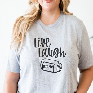 Live Laugh Lexapro SVG: Funny Clip Art (Digital Cut File)