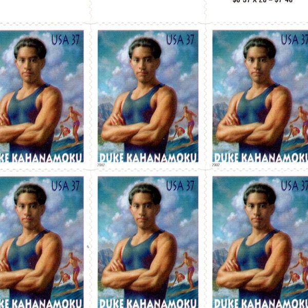 Duke Kahanamoku (Surfing) Stamps