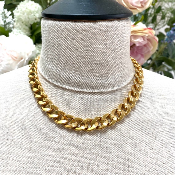 Heavy Gold Plated Curb Chain With 