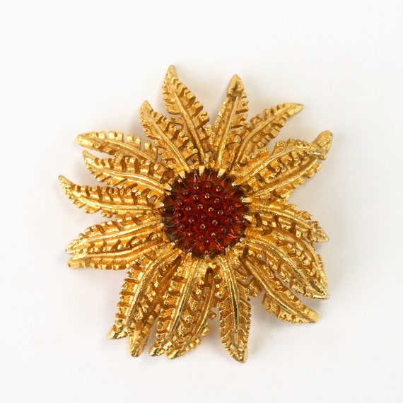 Sarah Coventry Flower Brooch