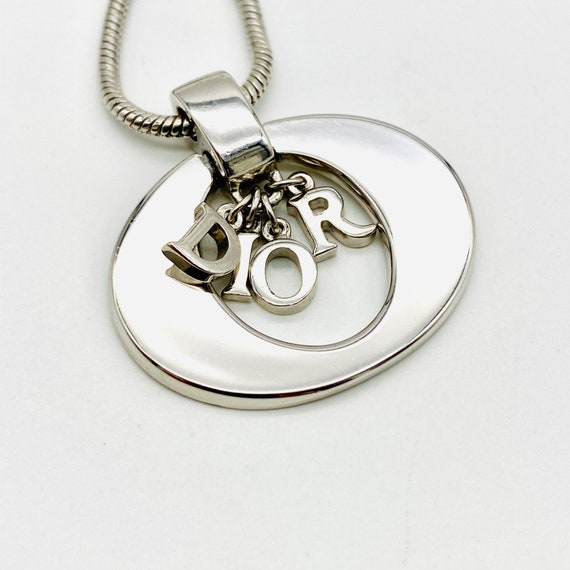 Christian Dior Logo Necklace