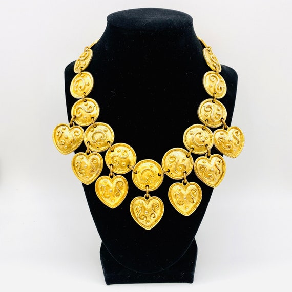 Edouard Rambaud Etruscan Revival Statement Necklac