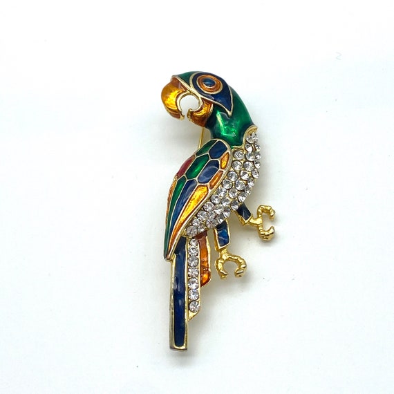 Parrot Brooch