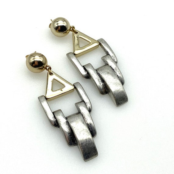 Lulu Frost Dangle Statement Drop Earrings for Pie… - image 1