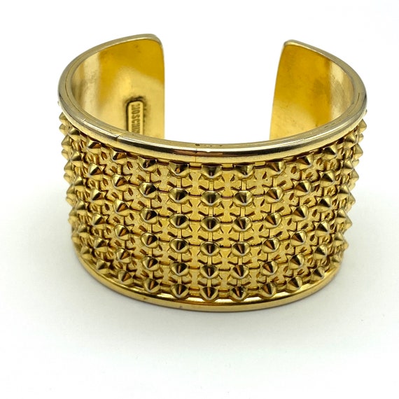 Moschino Cuff 1980's