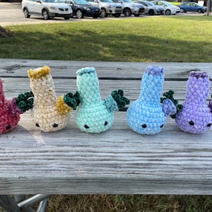 Velvet Crochet Bongs