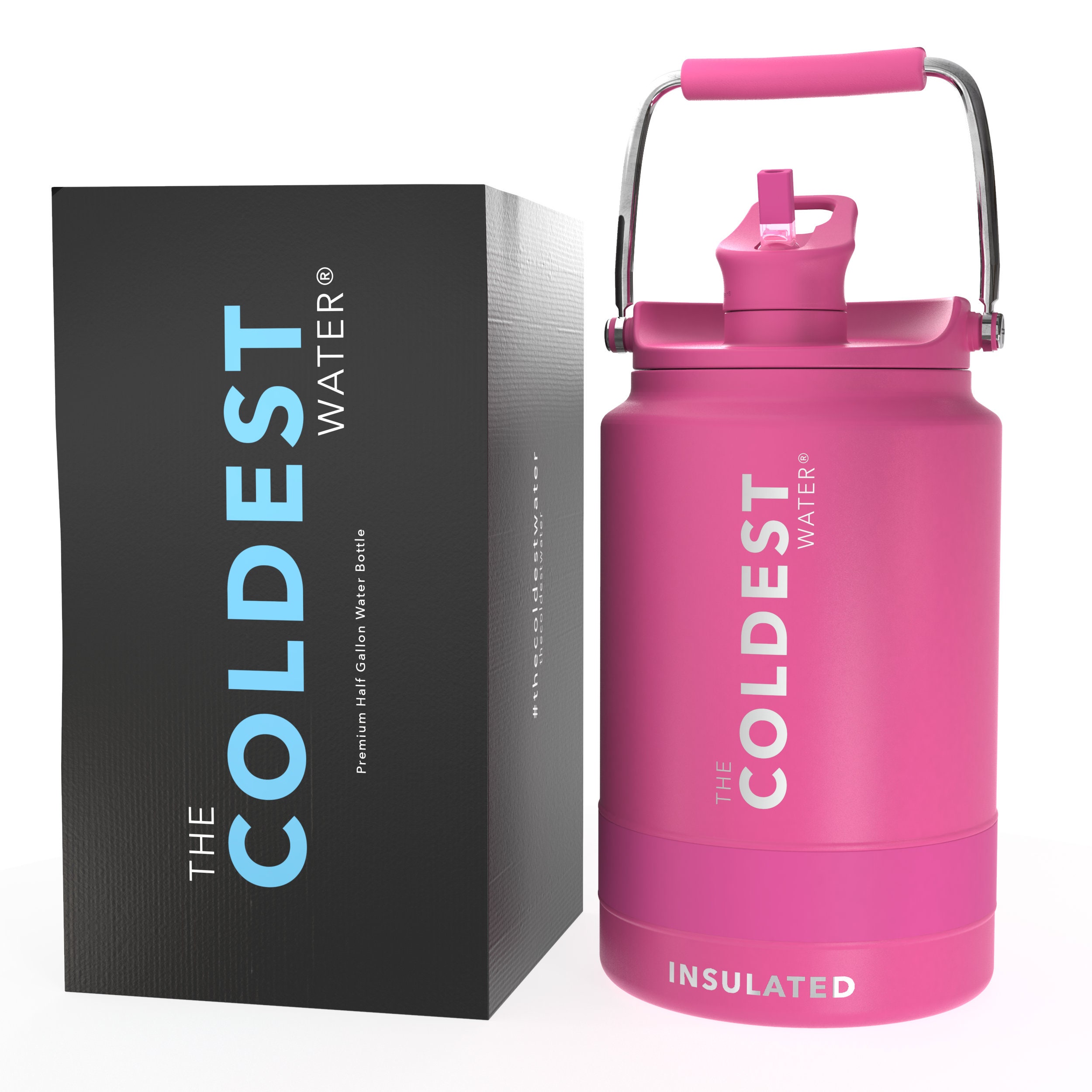 The Coldest Water Bottle 1 Gallon Jug 128oz Custom Personalize