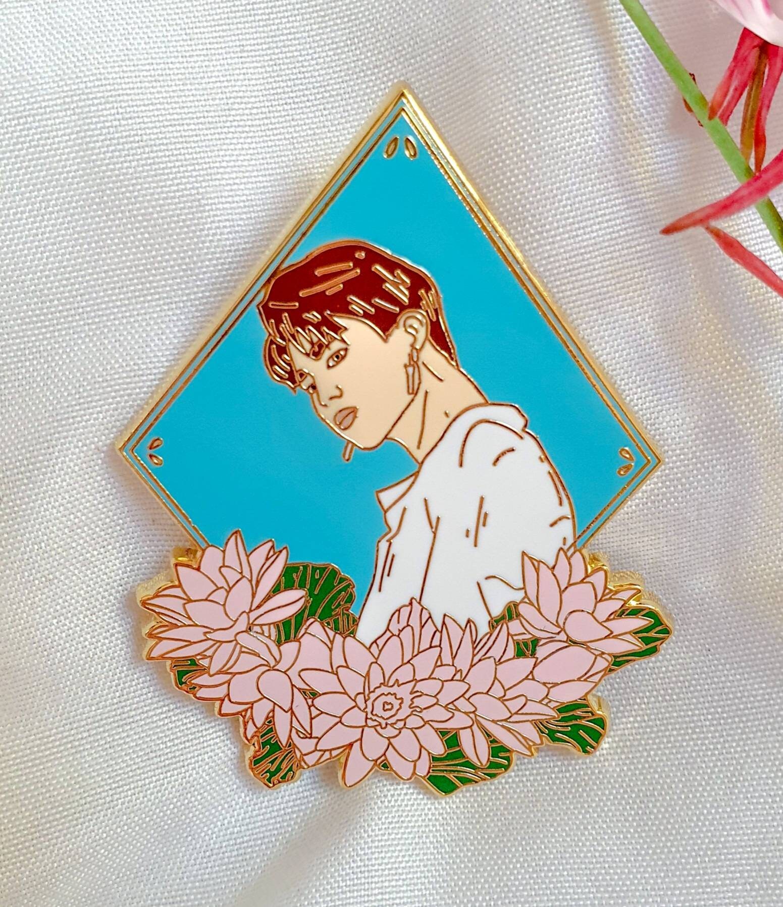 BTS Jimin Hard Enamel Pin BTS Jimin BTS Pins Bts Pin Kpop Etsy