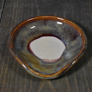 Large Spoon Rest, Ceramic Spoon Rest, 5 inch diameter