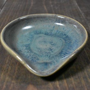 Large Spoon Rest, Ceramic Spoon Rest, 5 inch diameter