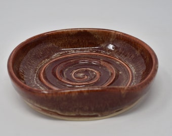 Stoneware Soap Dish, Ceramic Soap Holder, Soap Dish, Handmade Soap Dish
