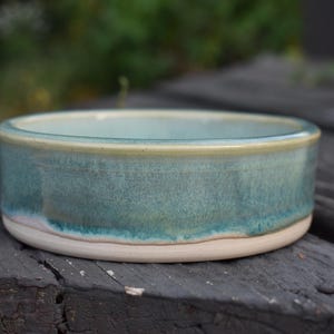Handmade Ceramic Pet Bowl: Small Dog/Cat Dish, Food Safe