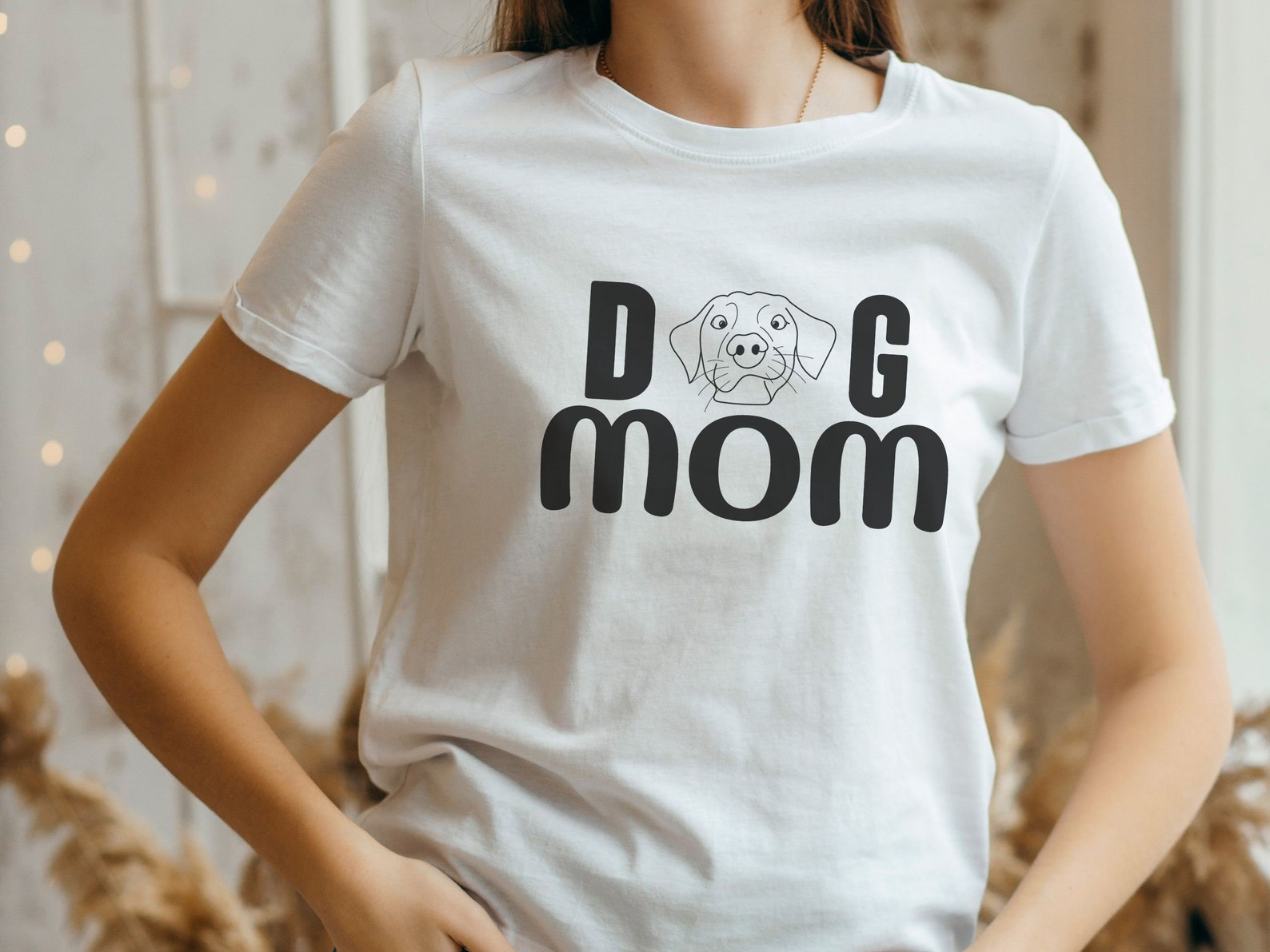 Dog Mom Svg Bundle, Dog Wavy Svg, Groovy Dog Mom Shirt Svg, Dog Mama ...
