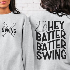 Batter Batter SVG - Hit a Home Run Svg, Playful design and bold graphics, Sport Mom, Baseball Support Svg, Retro Sport Design, Baseball Svg