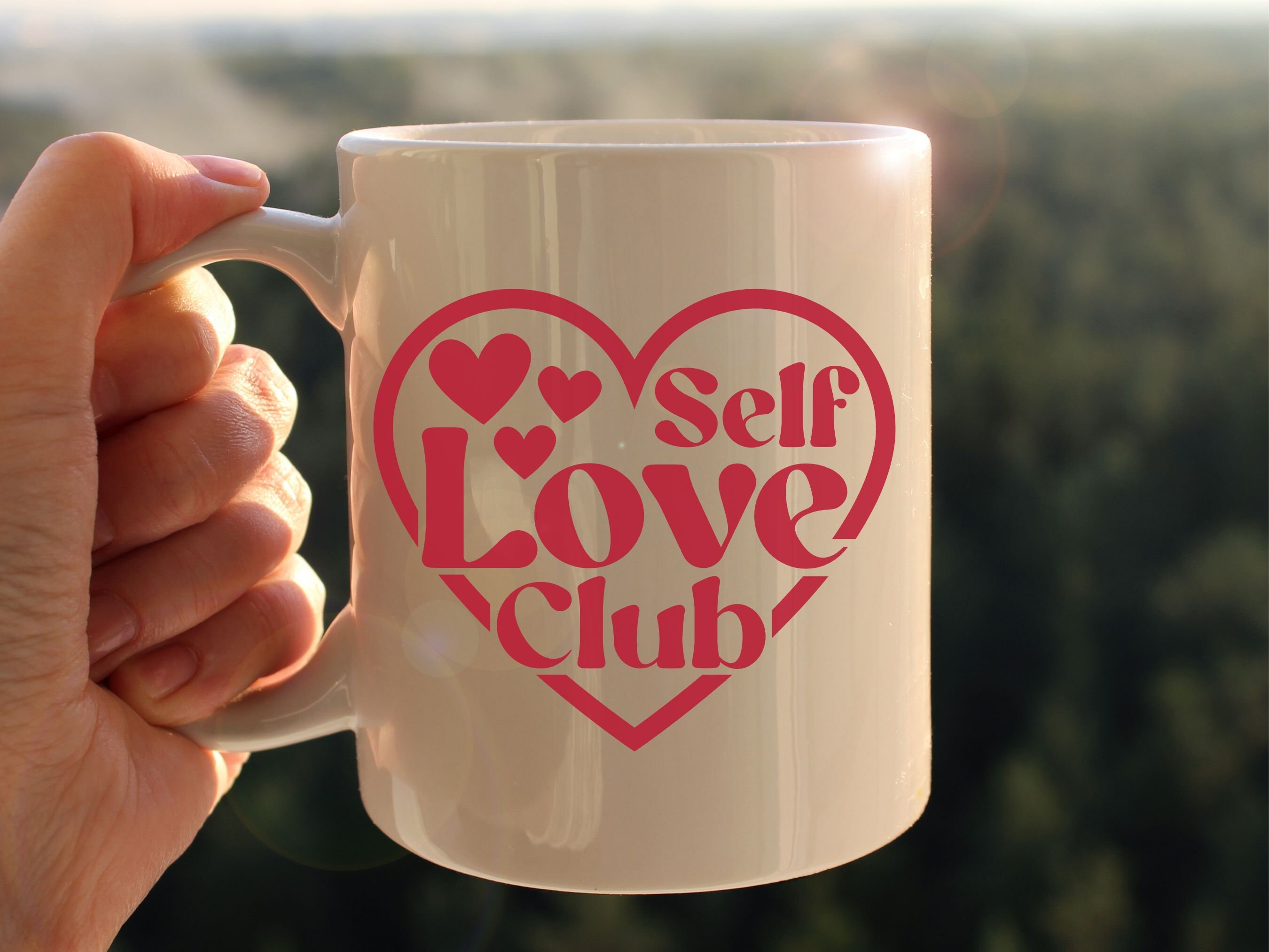 Self Love Club SVG PNG, Mental Health Svg, Self Love Svg Png, Be Kind ...