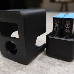 GoPro Hero 9/10/11/12 Dual Battery Charger Cover PETG image 1