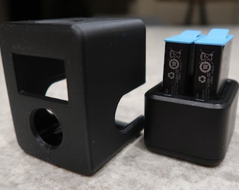 GoPro Hero 9/10/11/12 Dual Battery Charger Cover PETG