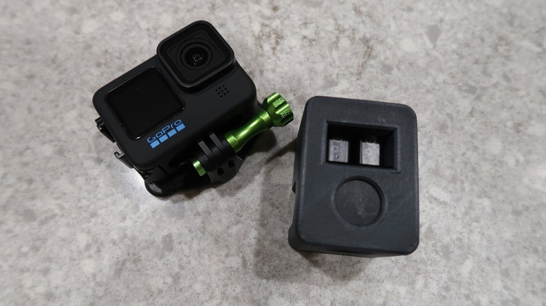 GoPro Hero 9/10/11/12 Dual Battery Charger Cover PETG image 6