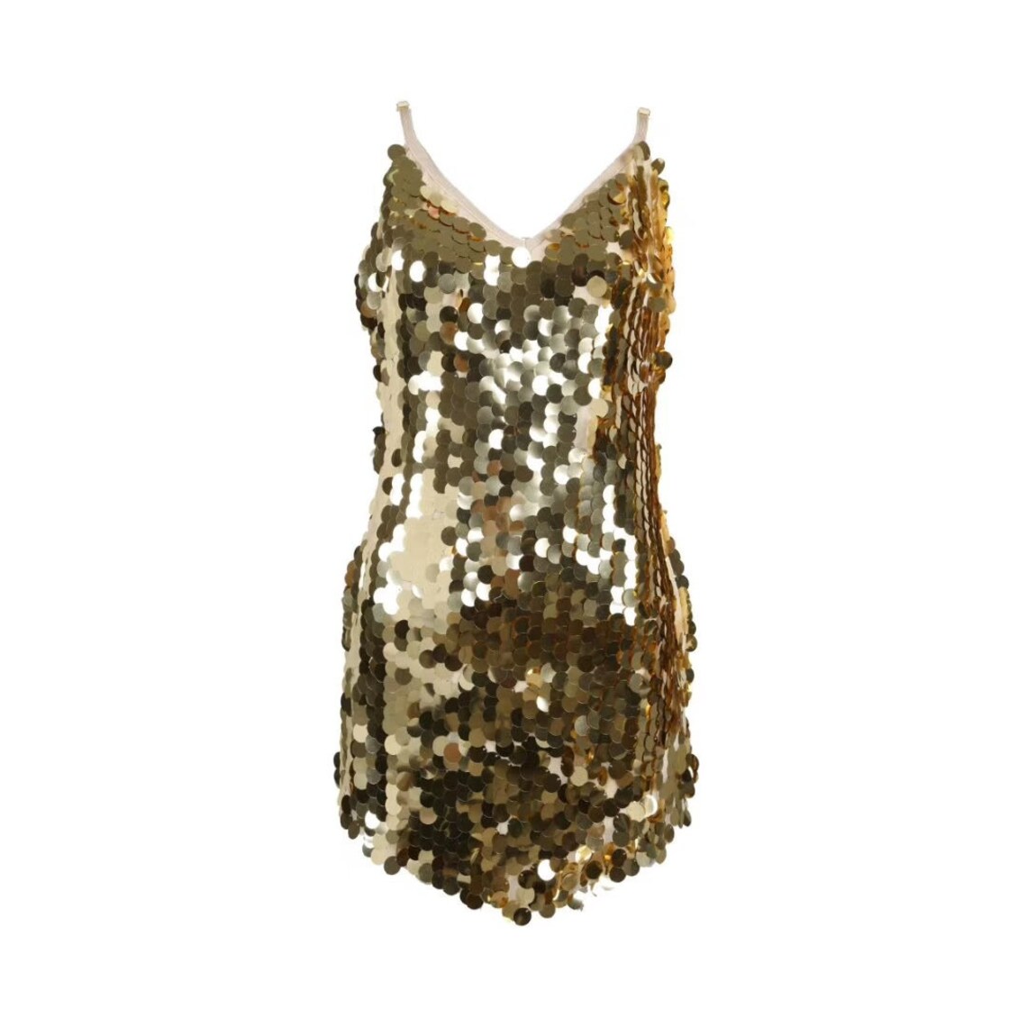 gold sequin bodycon