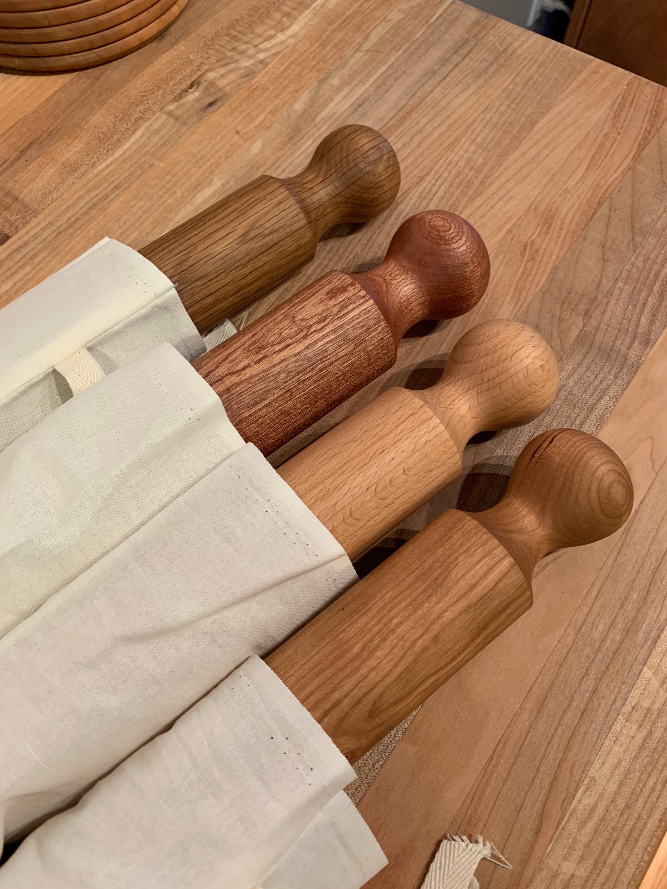 Classic Hand Turned Italian Mattarello Rolling Pin 40 Etsy Canada