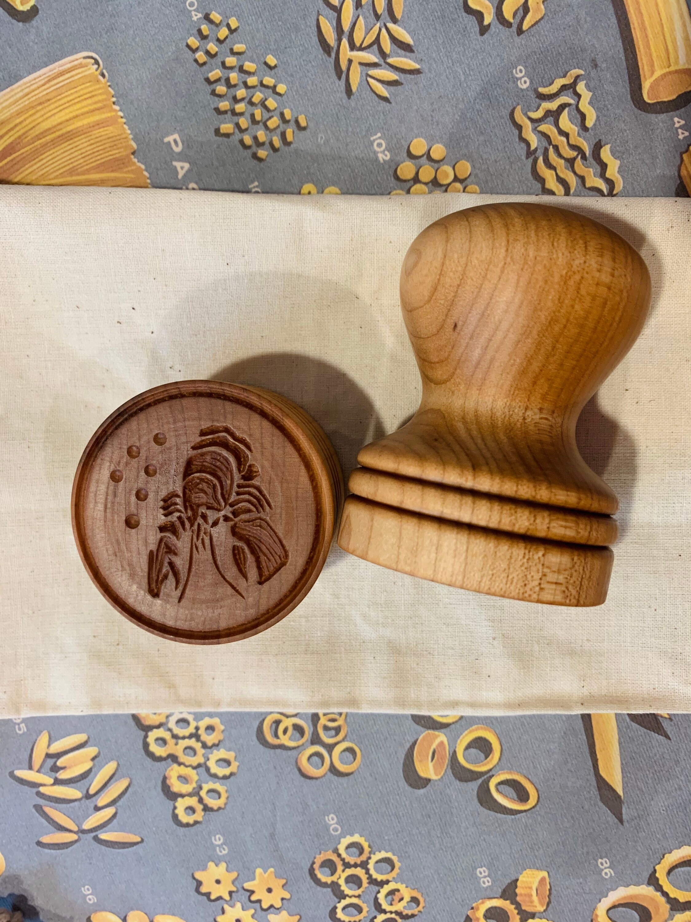 Corzetti Pasta Stamp Lobster Maple Handmade Etsy Denmark