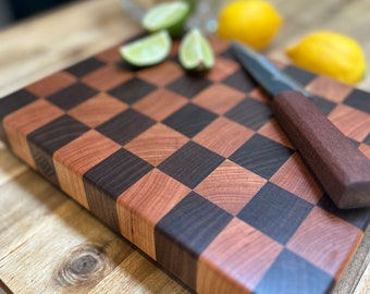 Bar buddy, bartenders end grain cutting board