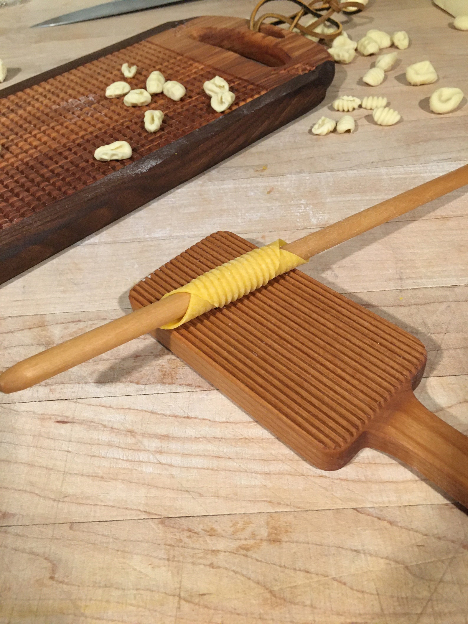 Gnocchi & Garganelli pasta board Etsy