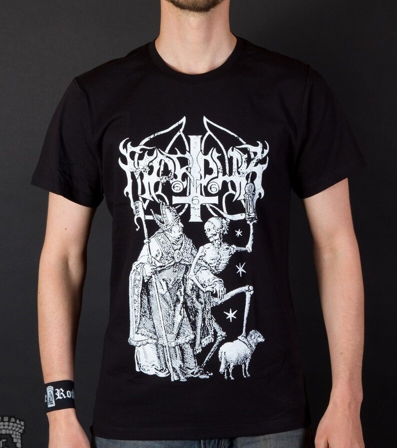 Marduk T Shirt Imago Mortis Black Metal Dark Etsy