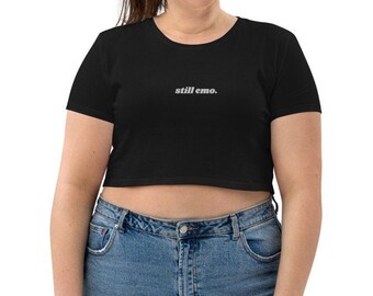 Emo Crop Top Etsy