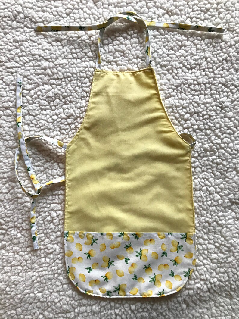Yellow Lemons Apron Small