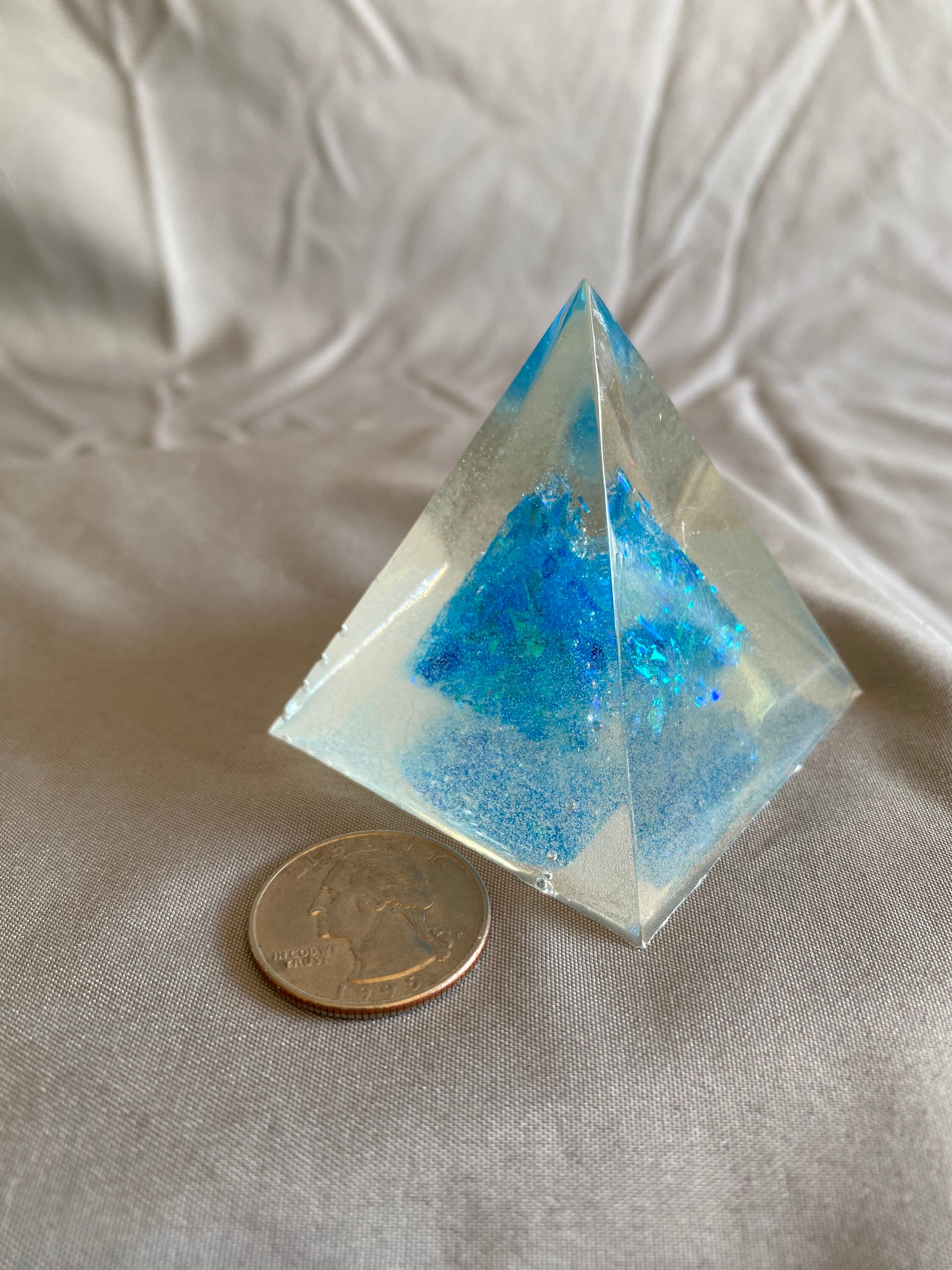 Resin Pyramids small Etsy