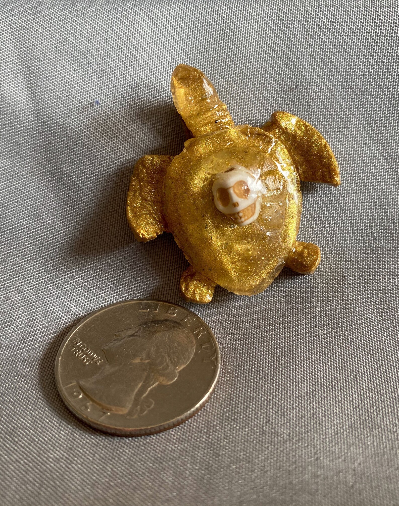 resin turtle figurine