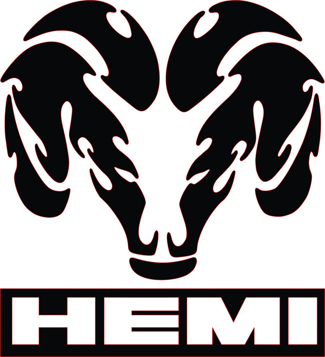Dodge Hemi logo SVG JPEG | Etsy