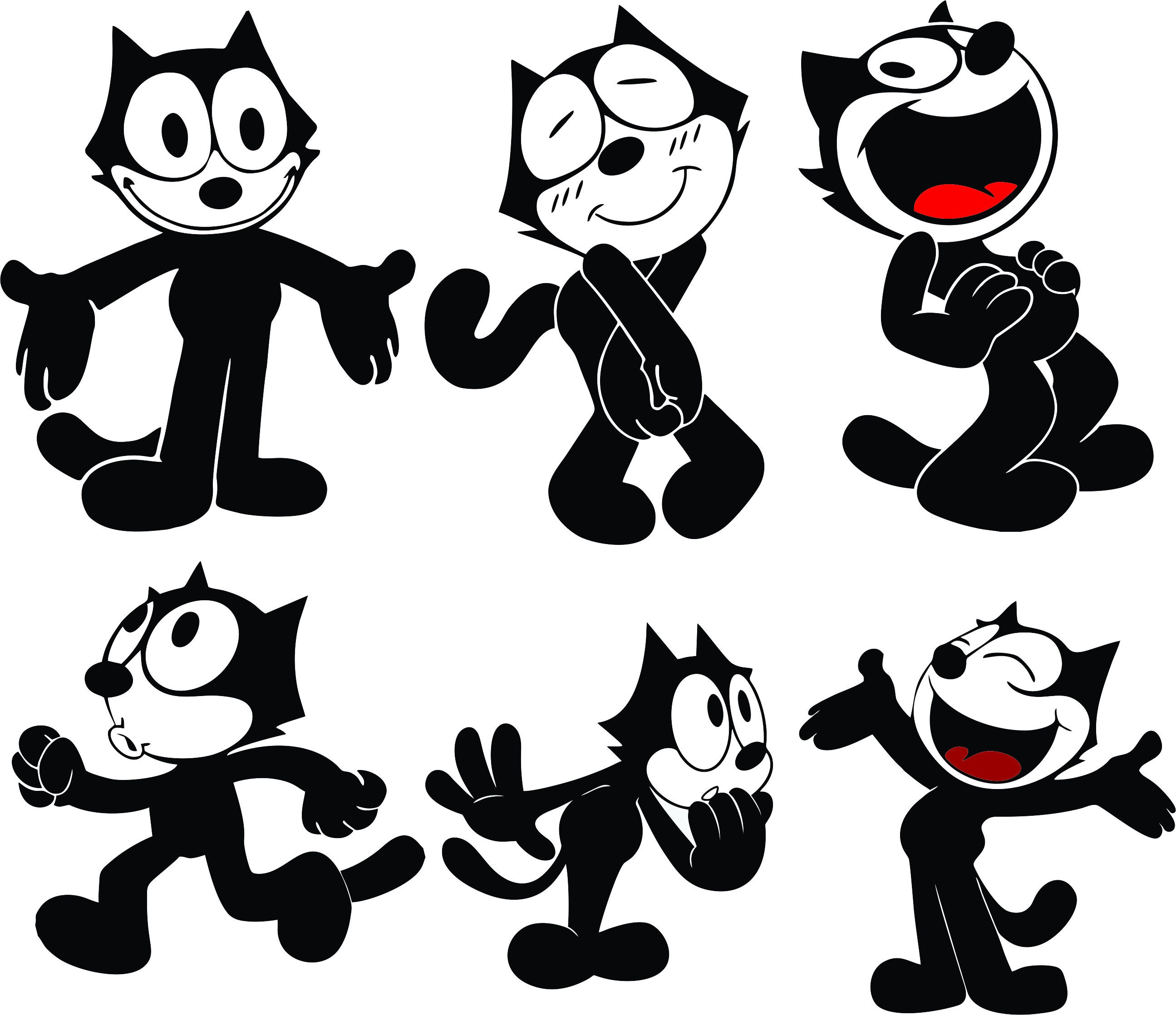 Felix The Cat SVG JPEG | Etsy