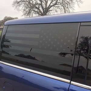 Ford Flex quarter window flags