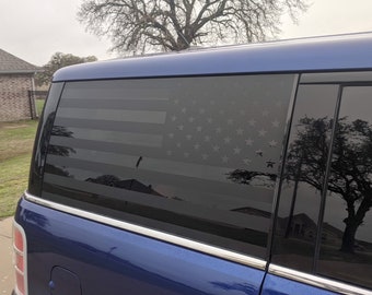 Ford Flex quarter window flags