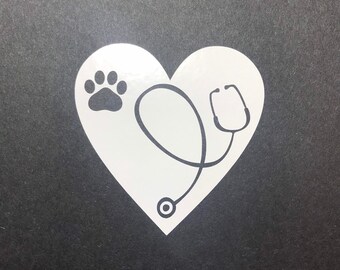 Vet tech decal
