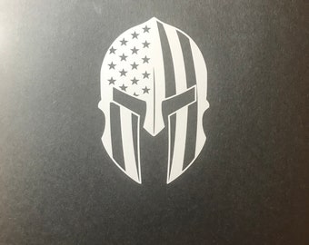 Spartan Helmet decal