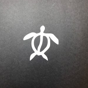 Sea turtle decal