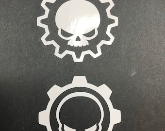 Gear head Decal